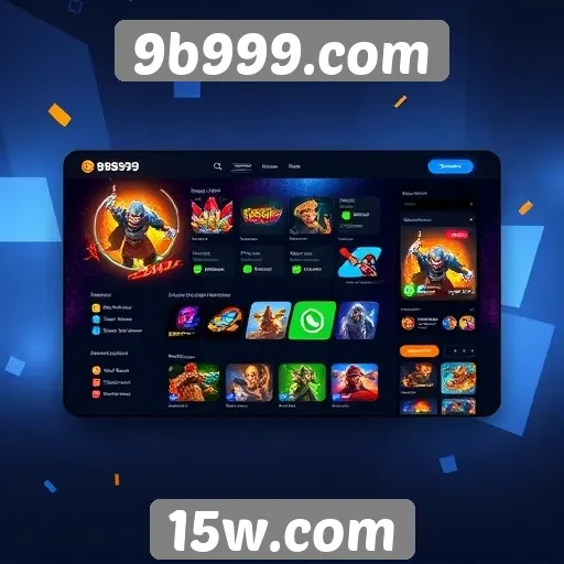 Análise da interface do usuário no 9b999.com